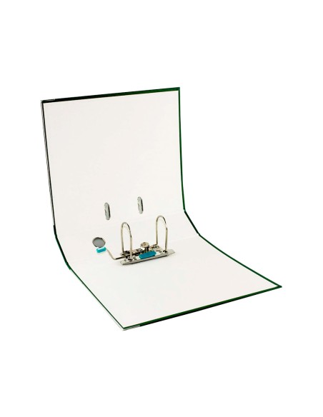 Archivador de palanca elba top carton compacto polipropileno con rado din a4 lomo de 80 mm verde
