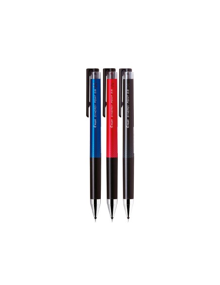 Boligrafo pilot synergy point retractil sujecion de caucho tinta gel 05 mm rojo