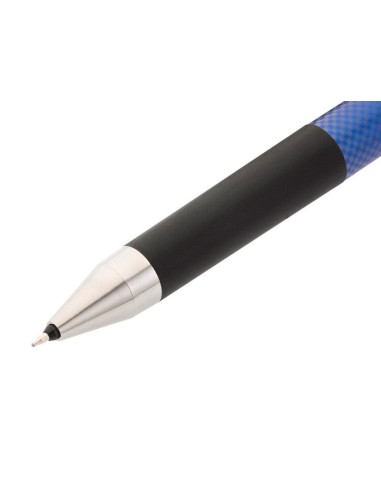 Boligrafo pilot synergy point retractil sujecion de caucho tinta gel 05 mm azul