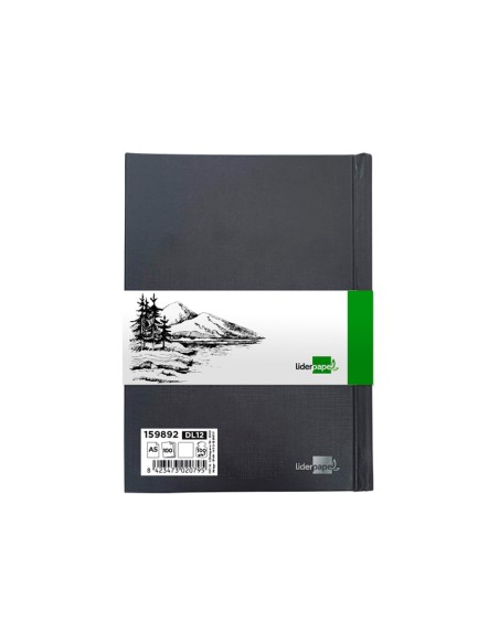 Bloc dibujo liderpapel esbozos encuadernado din a5 210x148 mm 100 hojas 100 gr m2