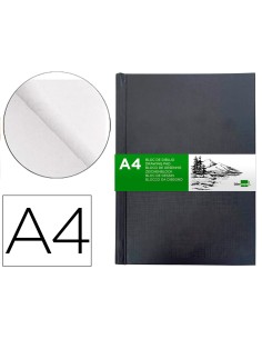 Bloc dibujo liderpapel esbozos encuadernado din a4 210x297 mm 100 hojas 100 gr m2