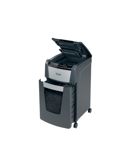 Destructora de documentos rexel optimum autofeed 225x eu capacidad de corte 225 hojas destruye grapas y clips