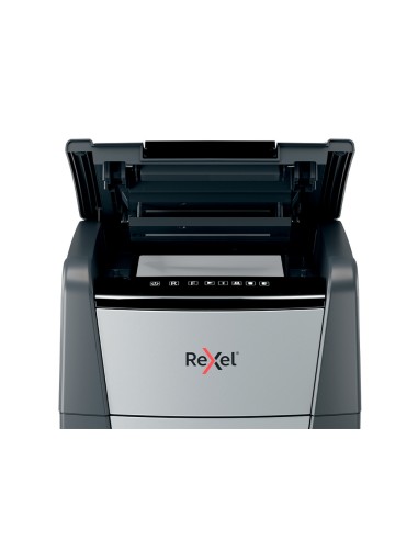 Destructora de documentos rexel optimum autofeed 225x eu capacidad de corte 225 hojas destruye grapas y clips