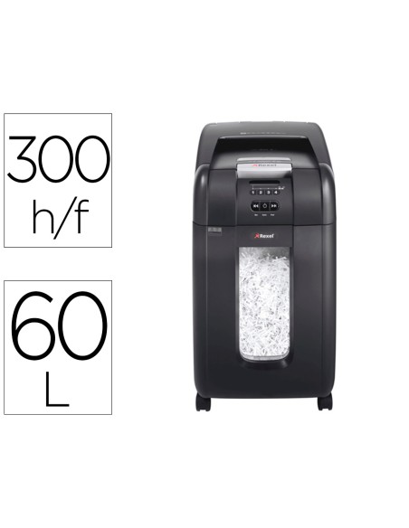 Destructora de documentos rexel optimum autofeed 300x eu capacidad de corte 300 hojas destruye grapas y clips Destructora de documentos rexel optimum autofeed 300x eu capacidad de corte 300 hojas destruye grapas y clips