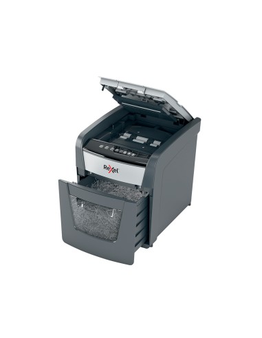 Destructora de documentos rexel optimum autofeed 50x eu capacidad de corte 50 hojas destruye grapas y clips
