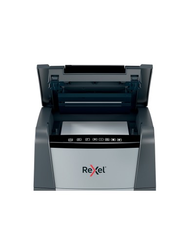 Destructora de documentos rexel optimum autofeed 50x eu capacidad de corte 50 hojas destruye grapas y clips