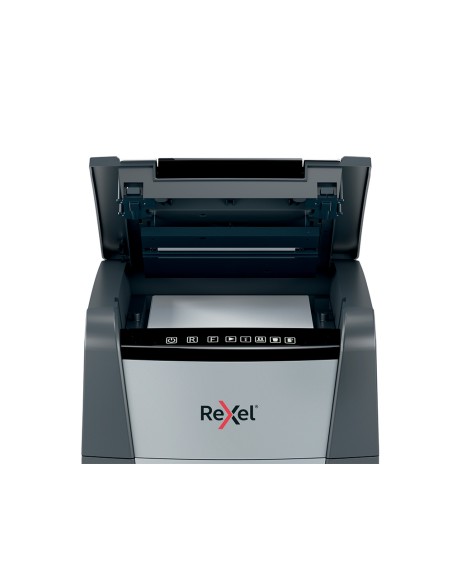 Destructora de documentos rexel optimum autofeed 50x eu capacidad de corte 50 hojas destruye grapas y clips