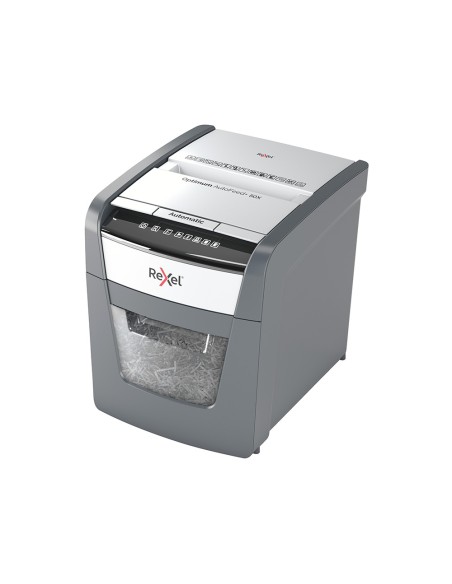 Destructora de documentos rexel optimum autofeed 50x eu capacidad de corte 50 hojas destruye grapas y clips