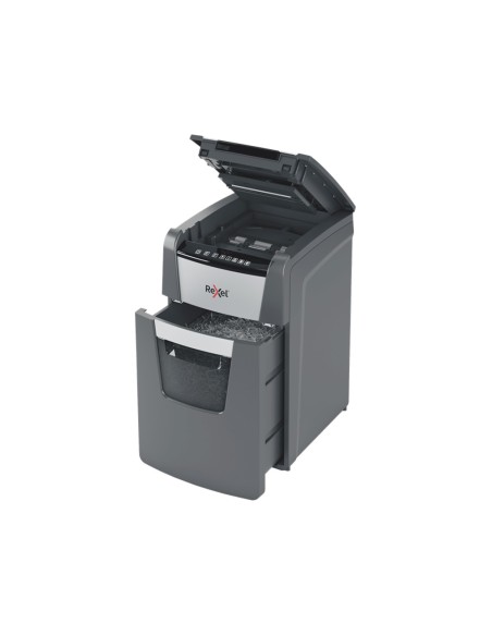 Destructora de documentos rexel optimum autofedd 150x eu capacidad de corte 150 hojas destruye grapas y clips