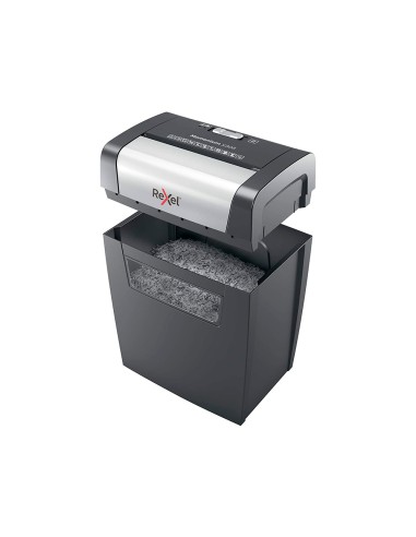Destructora de documentos rexel momentum x308 capacidad de corte 8 hojas destruye grapas y clips 15 litros