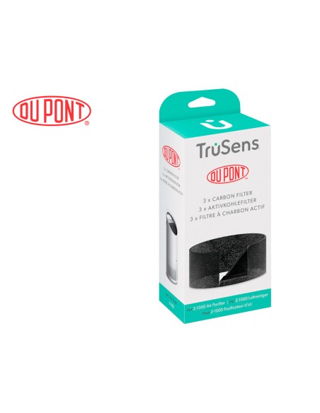 Filtro de carbono leitz dupont para purificador de aire trusens z 1000 pack de 3 unidades