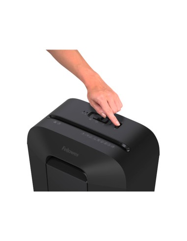 Destructora de documentos fellowes lx 45 capacidad de corte 8 hojas p4 destruye grapas clips y tarjetas