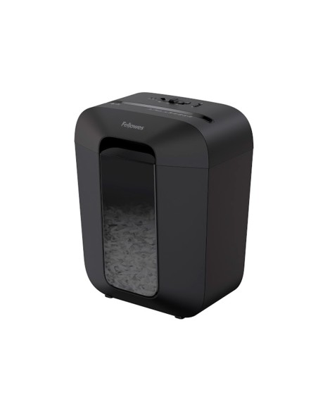 Destructora de documentos fellowes lx 45 capacidad de corte 8 hojas p4 destruye grapas clips y tarjetas