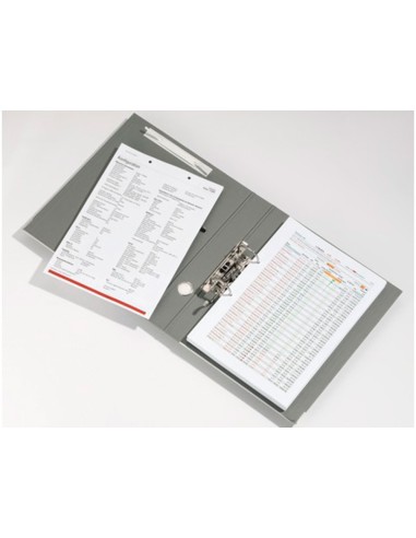 Encuadernador fastener durable flexifix plastico autoadhesivo 38x158 mm color blanco