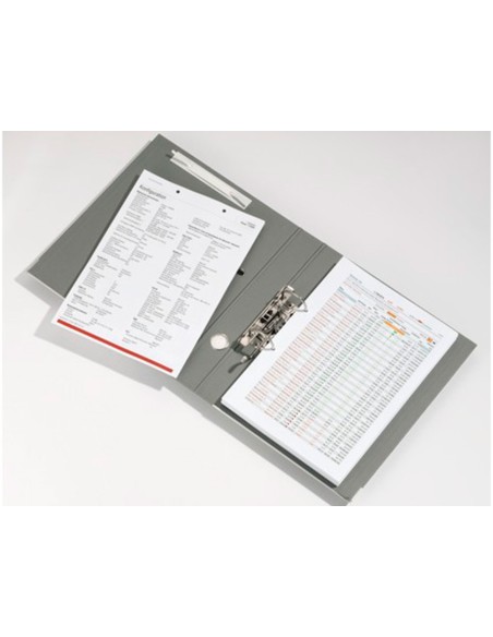 Encuadernador fastener durable flexifix plastico autoadhesivo 38x158 mm color blanco