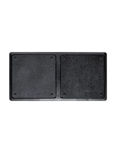 Alfombra desinfectante q connect dos compartimentos desinfeccion secado 80x40 cm