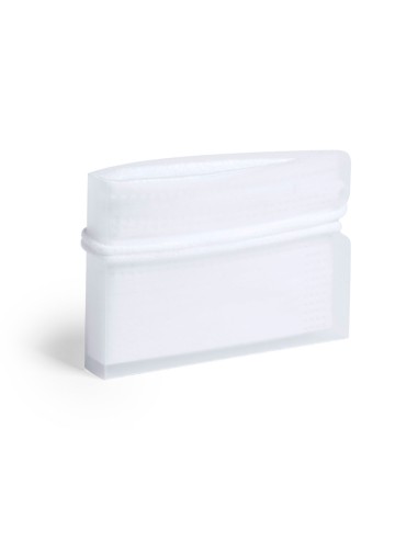 Portamascarilla polipropileno de bolsillo color blanco 85x6 cm