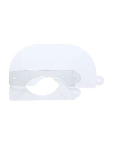 Pantalla protectora buconasal leiban con protector para barbilla material pet 17x85 cm