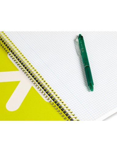 Cuaderno espiral a4 antartik tapa dura 80h 90gr cuadro 4mm con margen color azul