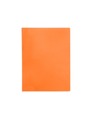 Carpeta liderpapel escaparate 80 fundas polipropileno din a4 naranja fluor opaco