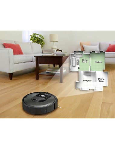 Robot aspirador irobot roomba i4558 alta potencia con estacion de vaciado automaticowifi