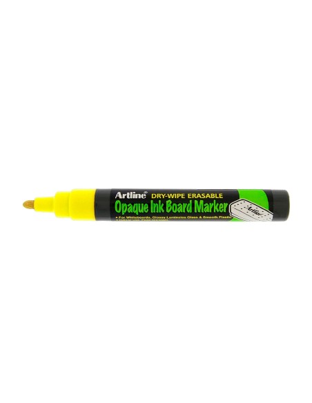 Rotulador artline pizarra epd 4 color amarillo fluorescente opaque ink board punta redonda 2 mm