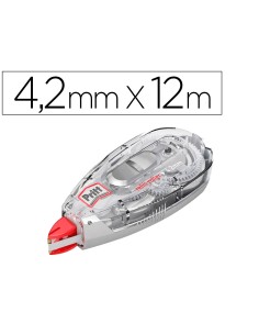 Corrector pritt roller flex recargable 42 mm x 12 mt