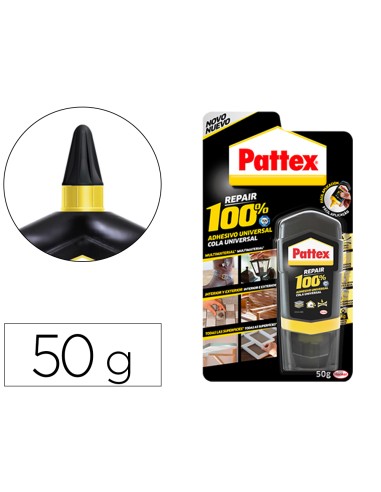 Pegamento pattex universal ingredientes activos 100 sin disolventes botella 50 g