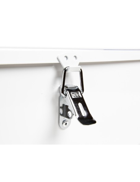 Botiquin q connect metalico 4 compartimentos vacio primeros auxilios 330x360x120 mm