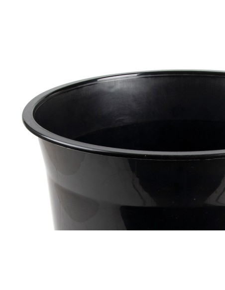 Papelera plastico q connect negro opaco 13 litros 275x285 mm