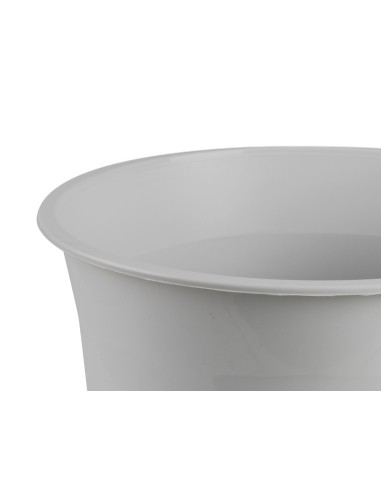 Papelera plastico q connect gris opaco 13 litros 275x285 mm