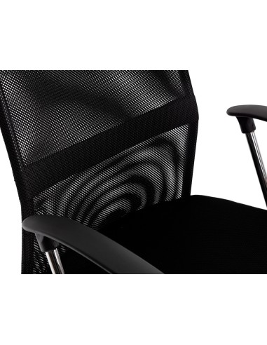 Silla de direccion q connect base metal respaldo alto regulable en altura 1110100mm alto piel y malla