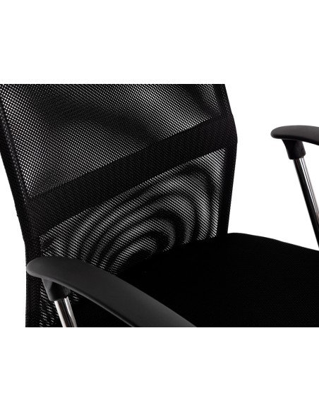 Silla de direccion q connect base metal respaldo alto regulable en altura 1110100mm alto piel y malla Silla de direccion q connect base metal respaldo alto regulable en altura 1110100mm alto piel y malla