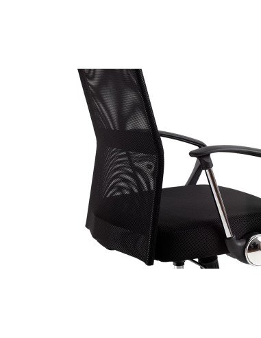 Silla de direccion q connect base metal respaldo alto regulable en altura 1110100mm alto piel y malla