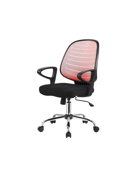 Silla giratoria q connect base metal regulable en altura 92080mm alto 600mm ancho 580mm profundidad rojo Silla giratoria q connect base metal regulable en altura 92080mm alto 600mm ancho 580mm profundidad rojo