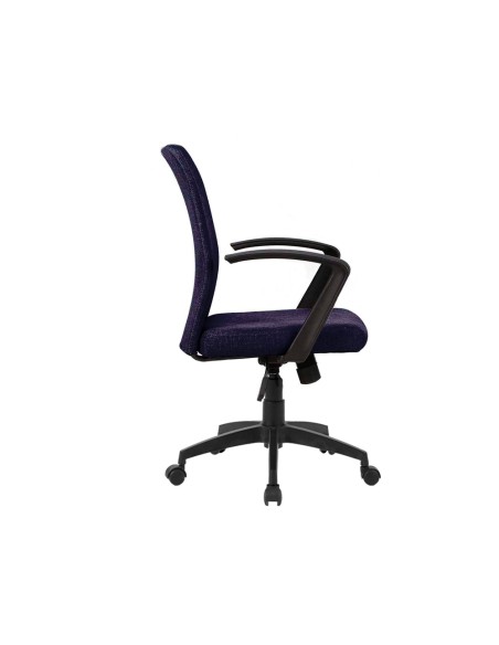 Silla giratoria q connect base nylon regulable en altura 895110mm alto 580mm ancho 550mm profundidad negro Silla giratoria q connect base nylon regulable en altura 895110mm alto 580mm ancho 550mm profundidad negro
