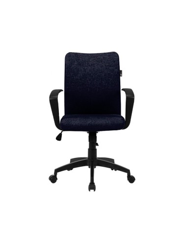 Silla giratoria q connect base nylon regulable en altura 895110mm alto 580mm ancho 550mm profundidad negro