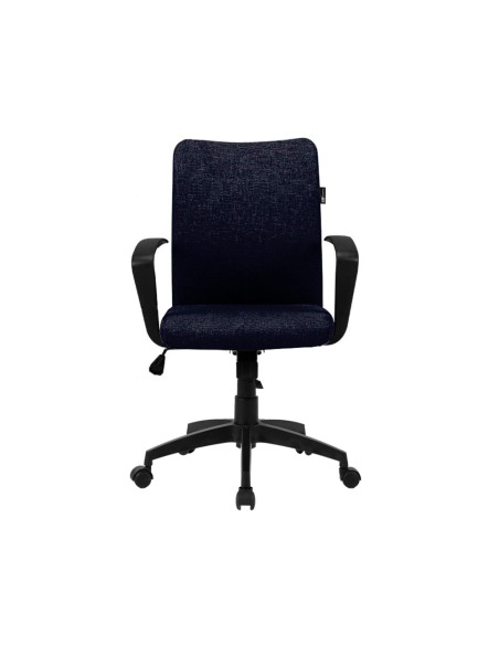 Silla giratoria q connect base nylon regulable en altura 895110mm alto 580mm ancho 550mm profundidad negro Silla giratoria q connect base nylon regulable en altura 895110mm alto 580mm ancho 550mm profundidad negro
