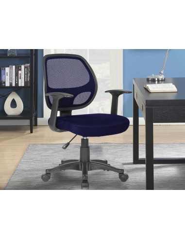 Silla giratoria q connect respaldo medio regulable en altura 870120mm alto 550mm ancho 590mm profundidad