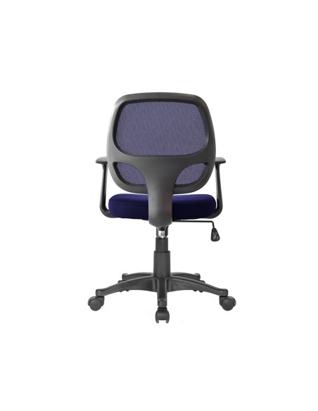 Silla giratoria q connect respaldo medio regulable en altura 870120mm alto 550mm ancho 590mm profundidad Silla giratoria q connect respaldo medio regulable en altura 870120mm alto 550mm ancho 590mm profundidad