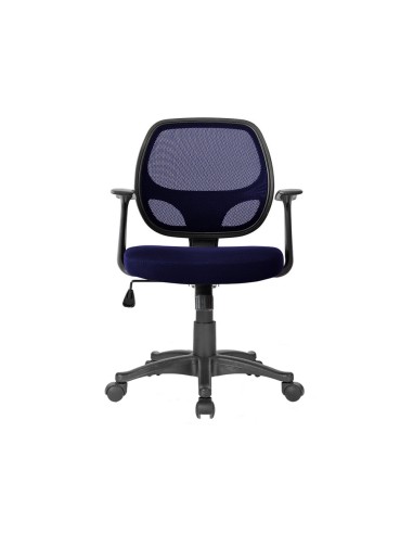 Silla giratoria q connect respaldo medio regulable en altura 870120mm alto 550mm ancho 590mm profundidad