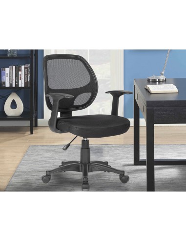 Silla giratoria q connect respaldo medio regulable en altura 870120mm alto 550mm ancho 590mm profundidad