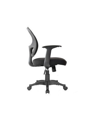 Silla giratoria q connect respaldo medio regulable en altura 870120mm alto 550mm ancho 590mm profundidad