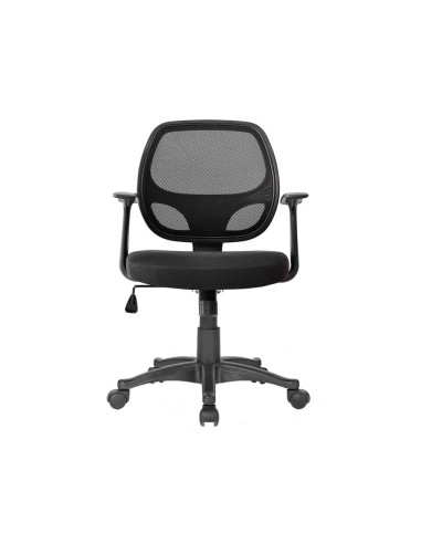 Silla giratoria q connect respaldo medio regulable en altura 870120mm alto 550mm ancho 590mm profundidad