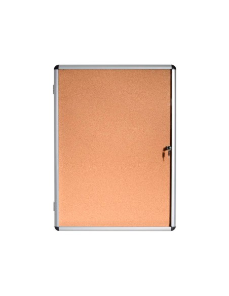 Vitrina de anuncios bi office fondo corcho de interior marco de aluminio 720x981 mm Vitrina de anuncios bi office fondo corcho de interior marco de aluminio 720x981 mm