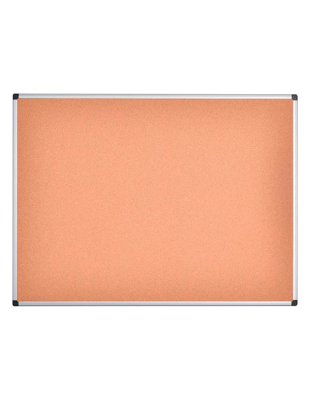 Pizarra corcho q connect 180x90 cm marco aluminio