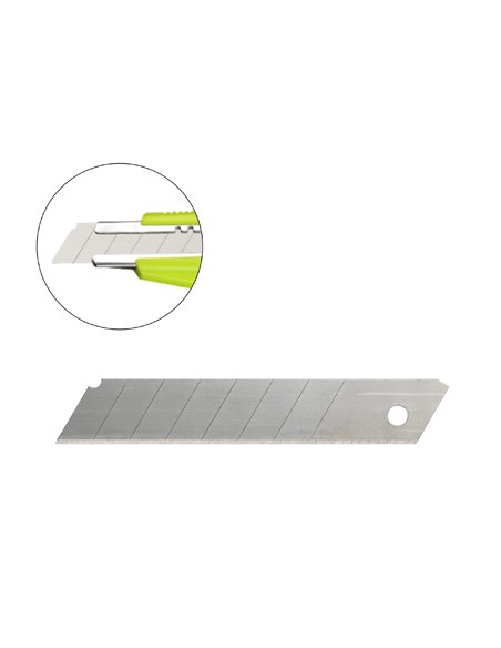 Repuesto cuter ancho ceramico q connect blister de 5 unidades para cuter kf17106