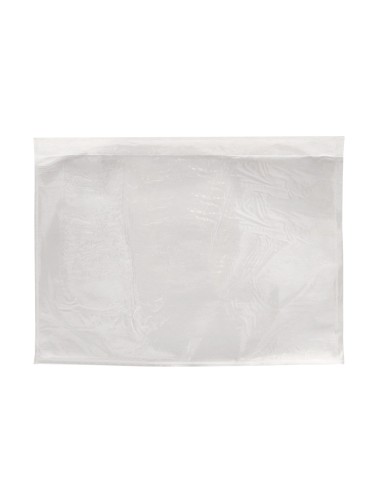 Sobre autoadhesivo q connect portadocumentos 225x165 mm ventana transparente paquete de 100 unidades