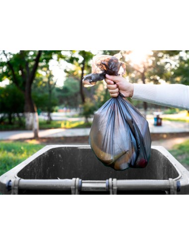 Papelera contenedor q connect plastico con tapadera 240l color gris 1040x610x610 mm con ruedas