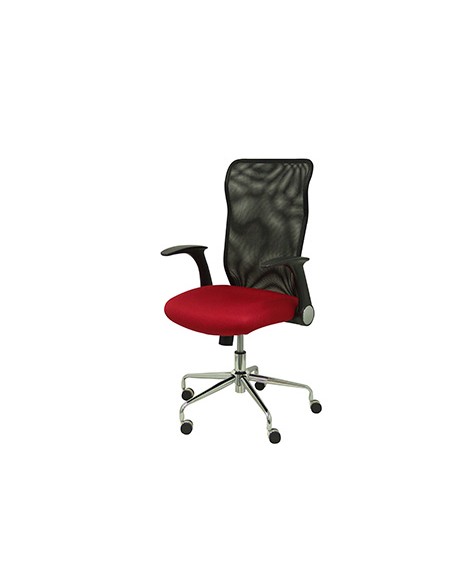 Silla de direccion pyc respaldo alto regulable en altura rojo alto 101070 mm ancho 610 mm prof 550 mm Silla de direccion pyc respaldo alto regulable en altura rojo alto 101070 mm ancho 610 mm prof 550 mm